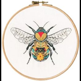 Bee Embroidery Kit