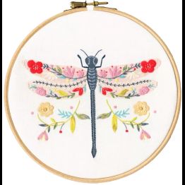 Dragonfly Embroidery Kit