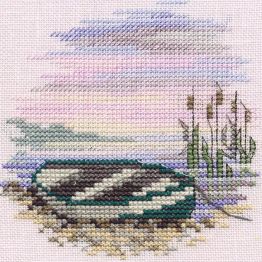 Minuets - Rowing Boat  Cross Stitch Kit