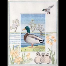 Wildlife - Mallard Cross Stitch Kit