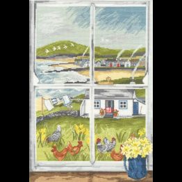 Primrose Window Cross Stitch Kit