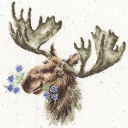 It Moose Be Love Cross Stitch Kit