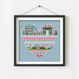 Heart of Spring Cross Stitch Kit