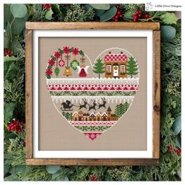 Heart of Christmas Cross Stitch Kit
