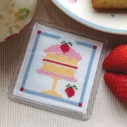 Cake Coaster Cross Stitch Kit