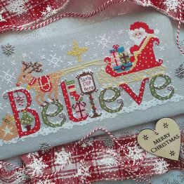 Believe Cross Stitch Kit