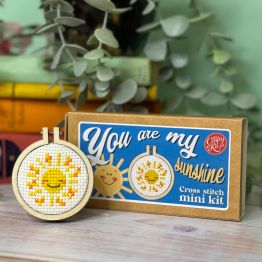 You are my sunshine (Sun) Matchstick Mini Cross Stitch Kit