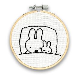 Miffy - The New Baby Mini Embroidery Kit 