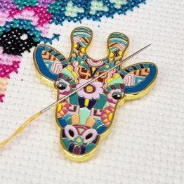Mandala Giraffe Needle Minder