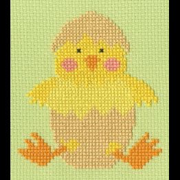 Easter Chick Cross Stitch Kit