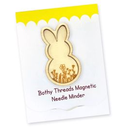 Wooden Bunny Needle Minder