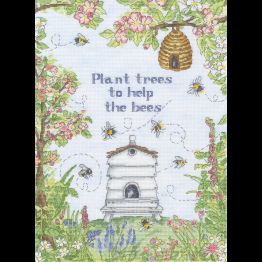 Help The Bees Cross Stitch Kit