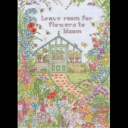 Flowers In Bloom Cross Stitch Kit
