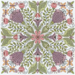Bursting Blooms Cross Stitch Kit