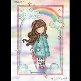 Rainbow Wishes Cross Stitch Kit