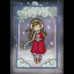 Snowflake Kisses Cross Stitch Kit
