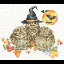 Happy Owl-o-ween Cross Stitch Kit