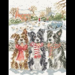 While Shepherds Watched Cross Stitch Kit