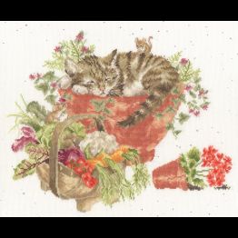Purrrfect Spot Cross Stitch Kit