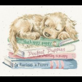 A Pup's Life Cross Stitch Kit