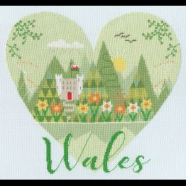 Heart Of Wales Cross Stitch Kit
