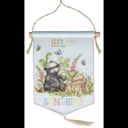 Hello Sunshine Cross Stitch Kit