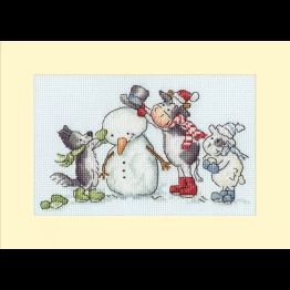 Hat, Scarf. Gloves! Cross Stitch Kit