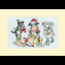 Wrap, Ribbon, Gift! Cross Stitch Kit