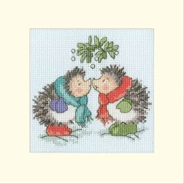 Christmas Kisses Cross Stitch Kit