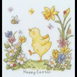 Little Chirps Cross Stitch Kit