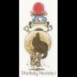 Steady Neddie! Cross Stitch Kit