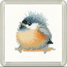 Cheepy Cross Stitch Coaster Kit