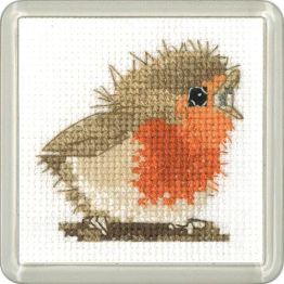 Reggie Cross Stitch Coaster Kit