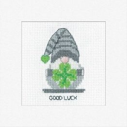 Gonk - Good Luck Card Cross Stitch Kit