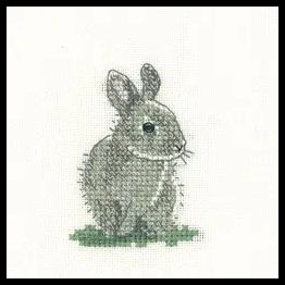 Little Friends Baby Rabbit Cross Stitch Kit