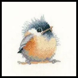 Little Friends Chickadee Cross Stitch Kit