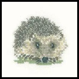 Little Friends Hedgehog Cross Stitch Kit