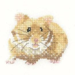 Little Friends Hamster Cross Stitch Kit