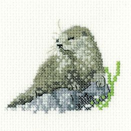 Little Friends Otter Cross Stitch Kit
