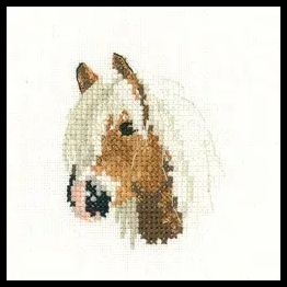 Little Friends Palomino Pony Cross Stitch Kit