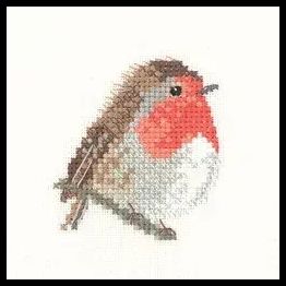Little Friends Robin Cross Stitch Kit