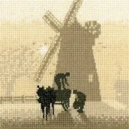 Silhouettes Windmill Cross Stitch Kit