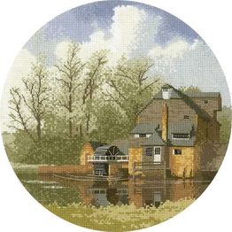 Watermill Cross Stitch Kit