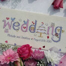 Wedding Word Sampler Cross Stitch Kit additional 1