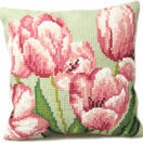 Tulip Right Cushion Panel Cross Stitch Kit additional 1