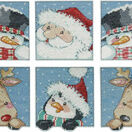 Funny Friends Christmas Cross Stitch Ornaments Kits additional 1