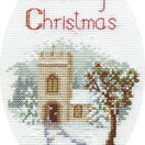 The Church Christmas Card Cross Stitch Kit additional 2