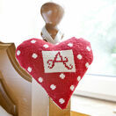 Red Alphabet Lavender Heart Tapestry Kit additional 1