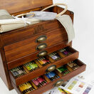 DMC Vintage Style Wooden Collectors Box With 500 Skeins Of Stranded Cotton Thread additional 1