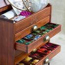 DMC Vintage Style Wooden Collectors Box With 500 Skeins Of Stranded Cotton Thread additional 3